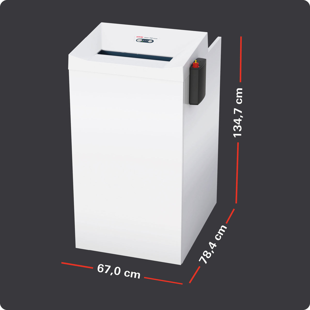Hsm Aktenvernichter Pure 740 max