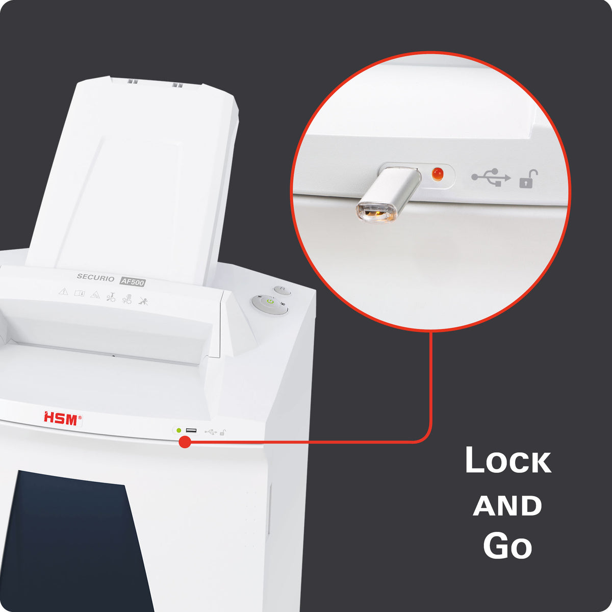 Hsm Aktenvernichter SECURIO AF500