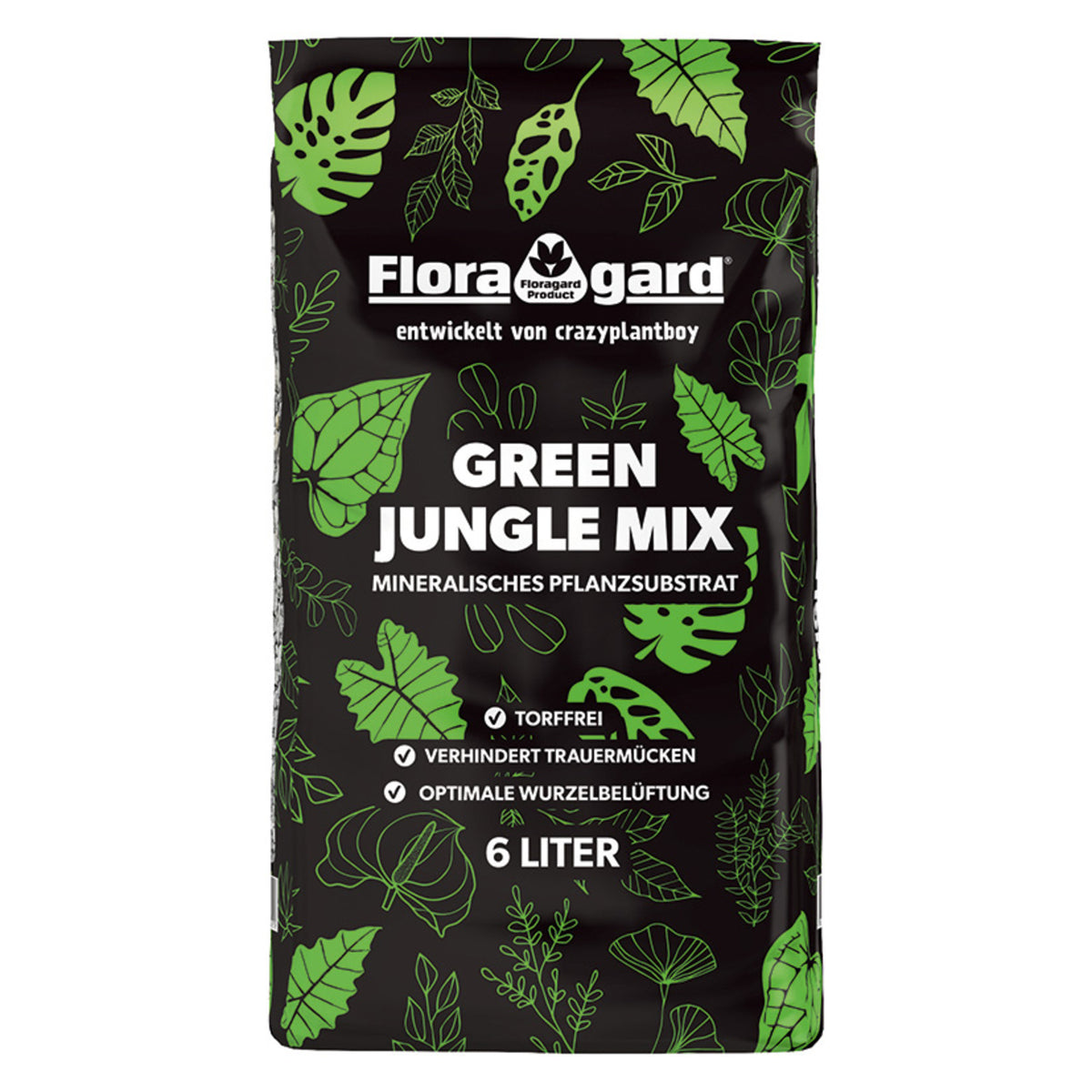 Floragard Pflanzensubstrat Green Jungle Mix