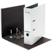 VON Ordner A4 PP 80mm weiß, DIN A4