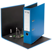 VON Ordner A4 PP 80mm blau, DIN A4