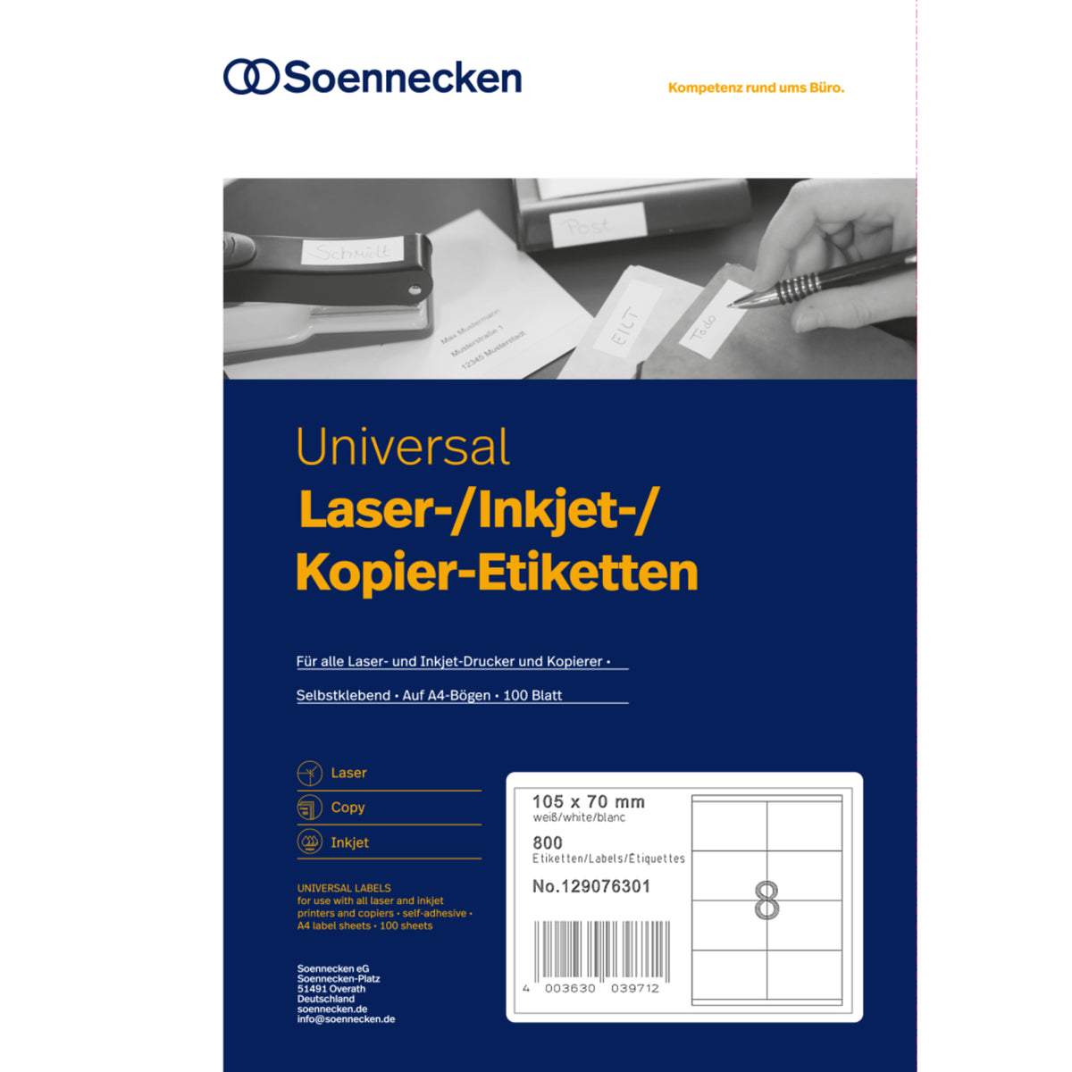 Soennecken Universaletikett