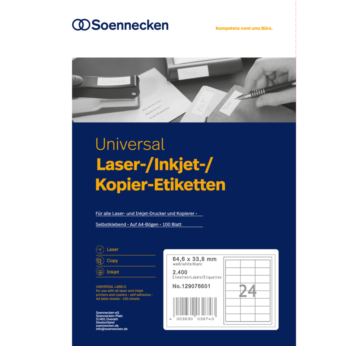 Soennecken Universaletikett