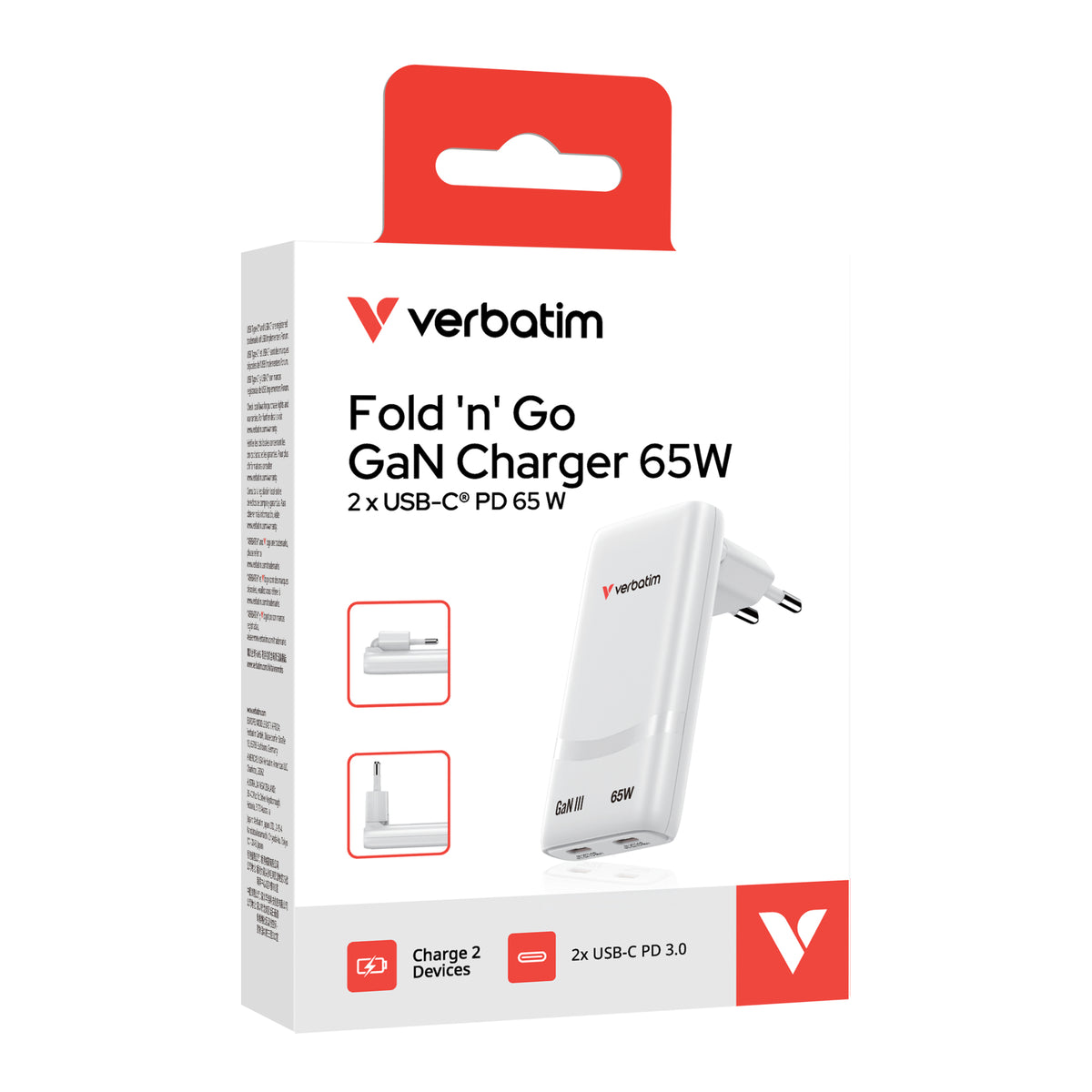 Verbatim Reisenetzteil Fold `n´ Go
