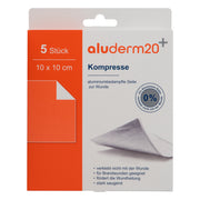 aluderm20 Kompresse +Box 10x10cm 5St