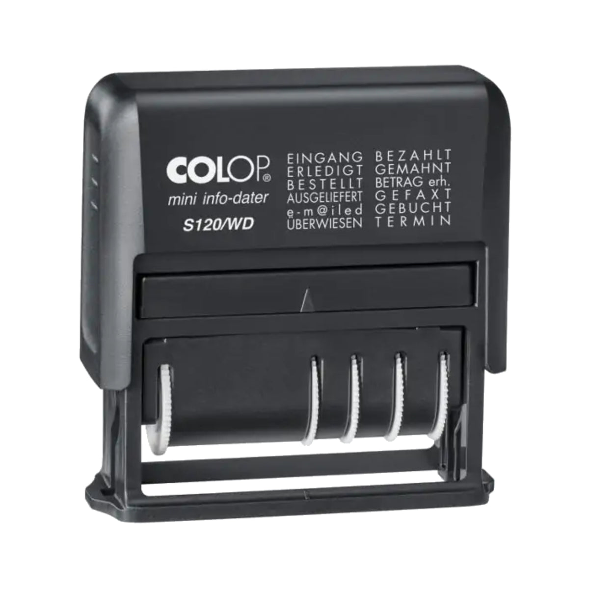 Colop Wortbandstempel mini info-dater S120/WD