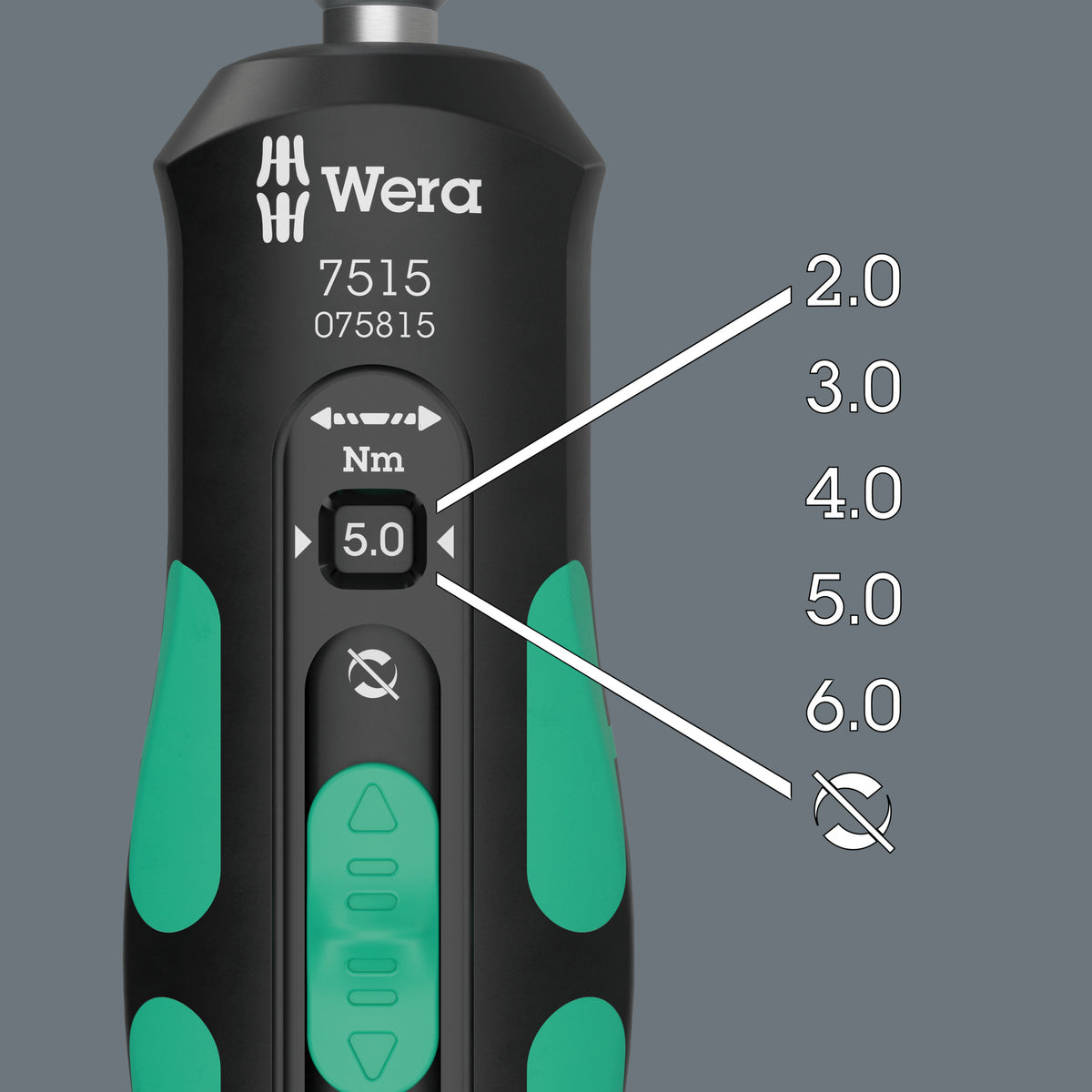 Wera Schraubendreher 7515 Kraftform Safe-Torque Speed